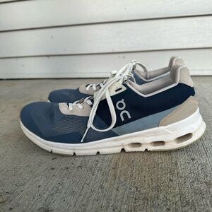 On Running Cloudswift blue trainers